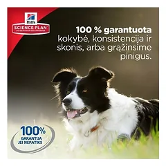 Hill's Science Plan Medium Adult Lamb su (ėriena) sausas pašaras šunims 18kg, 12kg + 6kg — 5 nuotrauka
