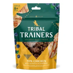Tribal Trainers skanėstai šunims dresūrai su vištiena ir mėlynėmis, 80 g