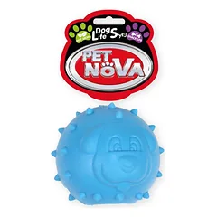 PET NOVA DOG LIFE STYLE Skanėstų kamuolys 6,5 cm, mėlynas, mėtų aromatas