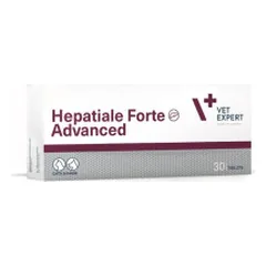 VetExpert Hepatiale Forte Advanced papildai kepenims šunims ir katėms