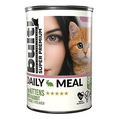 BULTI Daily Meal Kitten Nassfutter für Kätzchen – Dose 400 g