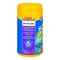 Mineralais praturtinta druska akvariumui: Sera Mineral Salt 270g