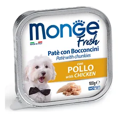MONGE Fresh konservuotas pašaras su vištiena šunims, 100 g