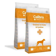 Calibra Veterinary Diets Dog Oxalate, Urine, Cystine 2x12 kg