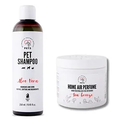 PET šampūnas Aloe Vera/Aloe šampūnas 250ml Maitinantis ir blizgantis + Kvapų neutralizatorius
