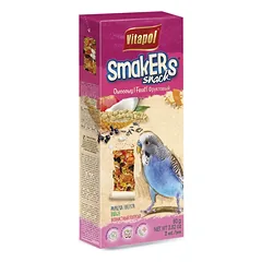 Vitapol Smakers skanėstas banguotosioms papūgėlėms, su vaisiais 80g