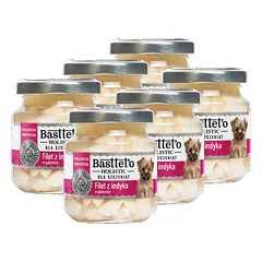 Basttet'o Holistic kalakutienos filė galetėje šuniukams 6x130g
