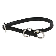 KERBL Choker Roma odinis antkaklis šunims, 60cm - 8mm, juodas
