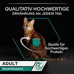 PURINA PRO PLAN Cat Adult Maintenance drėgnas maistas katėms 24 x 85 g, Vištiena — 5 nuotrauka