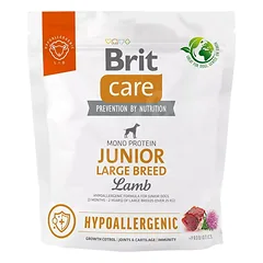 BRIT Care Hypoallergenic Junior Large Breed sausas maistas su ėriena 1 kg