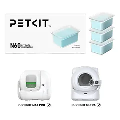 Gyvūnų kvapų šalinimo priemonė PETKIT N60, 3 vnt — 2 nuotrauka