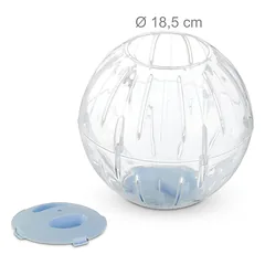 Graužikų bėgimo kamuolys Relaxdays 10043784.0, Mėlynas — 4 nuotrauka