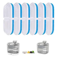 Applicable à HAPUP filtres pour fontaine chat chien 2,2L quadruple action