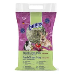 Bunny Fresh Grass Hay su daržovėmis šienas graužikams