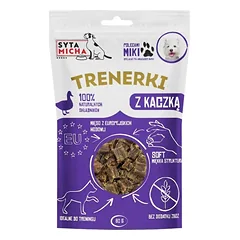 SYTA MICHA Treniravimo skanėstai su antis 15 g nuotrauka