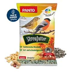 PANTO Streufutter - Wildvogelfutter mit Sonnenblumenkernen & Erdnüssen