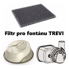 Fontanas filtras atsarginė (4 vnt.)