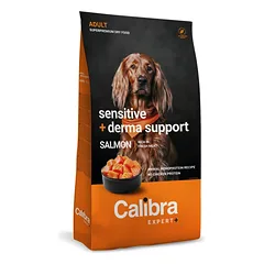 CALIBRA Dog EXPERT+ Adult Sensitive&Derma sausas pašaras suaugusiems šunims jautriai odai, 2 kg