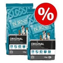 Burns sausas maistas šunims, ekonominė pakuotė 2 x didelė pakuotė