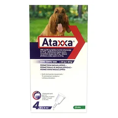 Užlašinamasis šunų tirpalas nuo erkių, blusų ir uodų (25-40 kg)
