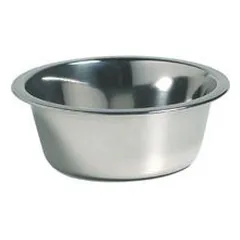 Record metalinis dubenėlis katėms ir mažiems šunims, neslystantis, 13 cm, 0,35 l