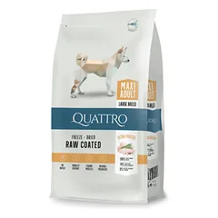 QUATTRO Maxi Poultry su paukštiena sausas didelių veislių šunų pašaras, 12kg — 2 nuotrauka
