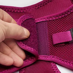 Happet minkštos, violetinės petnešos šunims ir katėms, M — 5 nuotrauka