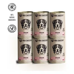 Paka Zwierzaka Jautiena ir silkė 6x400g