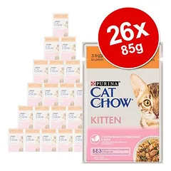Cat Chow Kitten 26 x 85 g nuotrauka