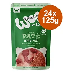 WOW Cat Adult drėgnas maistas katėms, ekonominė pakuotė 24 x 125 g