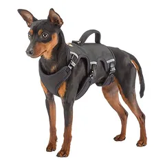 Ferplast Ergotrekking petnešos, juodos, Dydis S: 46 - 56 cm Krūtinės apimtis — 2 nuotrauka