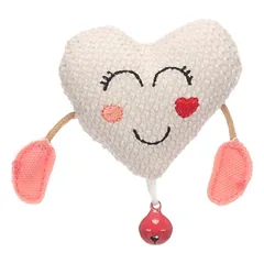 Flamingo Katzenspielzeug Lovu Herz beige