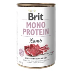 Brit Care konservai šunims Mono Protein Lamb 400g. parduotuvėje zoobaze.lt