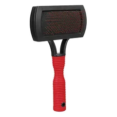 Trixie Soft Brush šepetys šunims ir katėms su minkštais šereliais, 10×17 cm — 2 nuotrauka