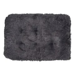 Nobleza tamsiai pilkas gultas šunims, 122x74x10 cm — 2 nuotrauka
