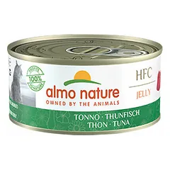 Almo Nature HFC Jelly tuncis želejā 150g - konservi kaķiem
