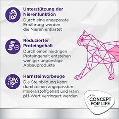 Concept for Life Veterinary Diet Renal su vištiena, drėgnas maistas katėms — 4 nuotrauka