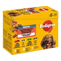 Pedigree Senior Frischebeutel Multipack in Gelee