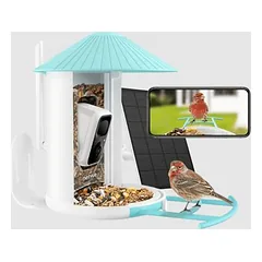 BIRDFY Smarte Futterstation mit Solarzelle