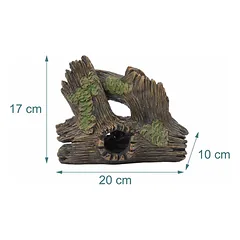 Akvariumo dekoracija Relaxdays 10052450.0, 20 × 17 × 10 cm — 4 nuotrauka