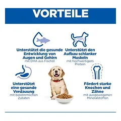 Hill's Science Plan Puppy <1 Large su vištiena, sausas maistas šuniukams, > 10 kg — 5 nuotrauka