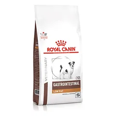 ROYAL CANIN Veterinary Gastrointestinal Low Fat Small Dog 1,5kg dietinis maistas mažų veislių šunims