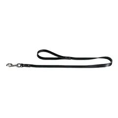 Hunter Pavada Standard odinė pavadėlė šunims, juoda, 1.3 cm x 100 cm