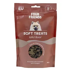 FourFriends minkšti skanėstai su šerniena, 200 g