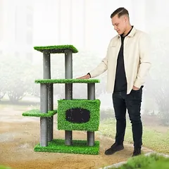 Canadian Cat Company draskyklė katėms Parker, žalia — 2 nuotrauka