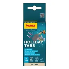 Sera Holiday Tabs pašaras žuvims, 10 vnt.