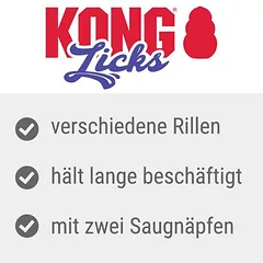 KONG Licks lakimo kilimėlis šunims, Dideliems 26–45 kg — 3 nuotrauka