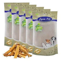 Lyra Pet® jautienos galvos oda, šviesiai ruda, šviesi — 3 nuotrauka