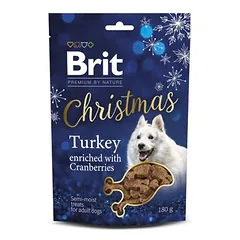 Brit Premium by Nature Halbfeuchte Weihnachts-Snacks mit Truthahn