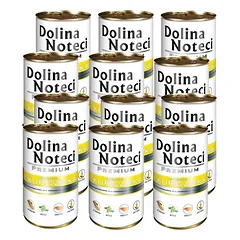 Konservai šunims su vištiena Dolina Noteci Premium, 12 x 400 g
